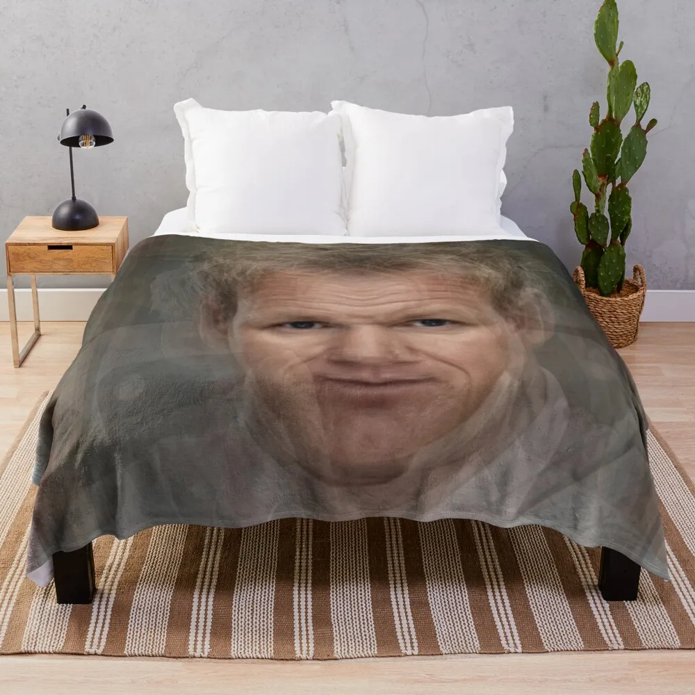 

Gordon Ramsay Portrait Throw Blanket Stuffeds Nap Blankets