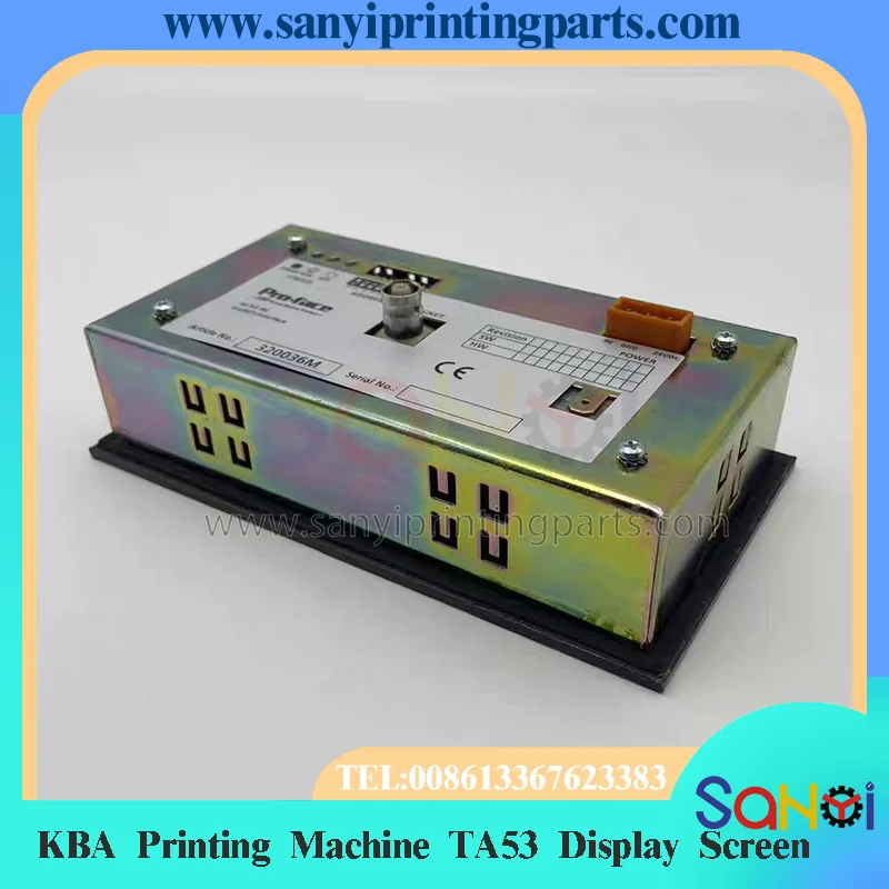 Best Quality KBA Printing Machine TA53 Display Screen