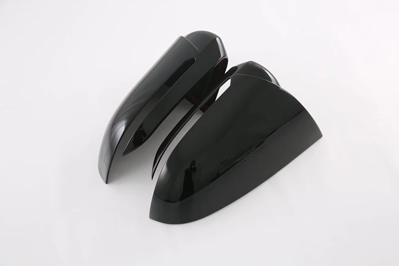 For BYD Song Plus EV DMI 2022 2023 Carbon Fiber Style Door Side Mirror Cover Trim Rear View Cap Overlay Molding Garnish