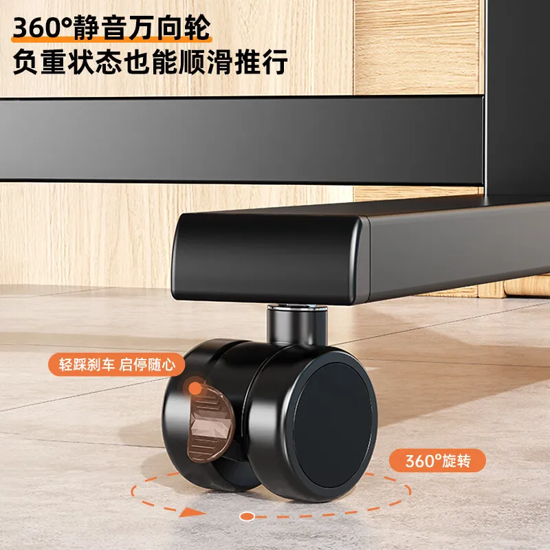 TV stand Electric video conference cart Movable remote control lift