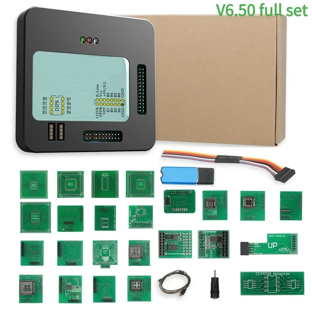 NEW Xprog V5.55/6.26/6.50 ECU Chip Tunning Programmer X Prog M Box  Xprog with Full Adapters Xprog-M ECU OBD2 Programming Tool