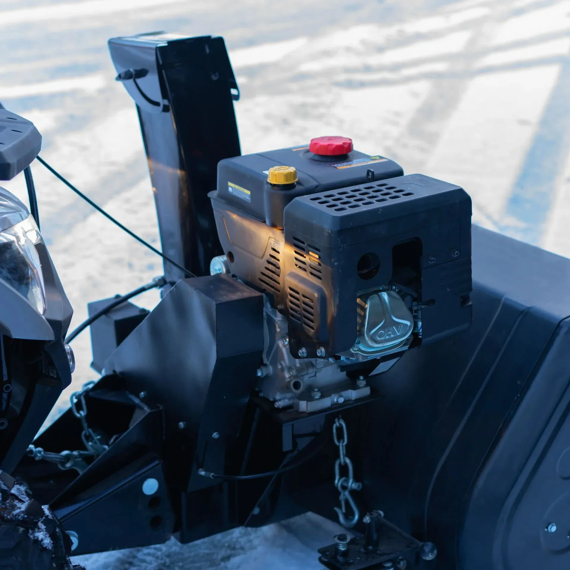 

-Hot Sale High Quality Road Surface Snow Remver ATV Type Snow Blower