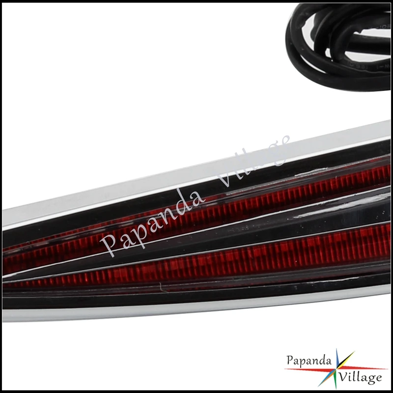 For Honda Gold Wing GL1800 F6B Motorcycle Trunk Spoiler LED Red Rear Brake Stop Light Turn Signal Indicator Decorative Accents