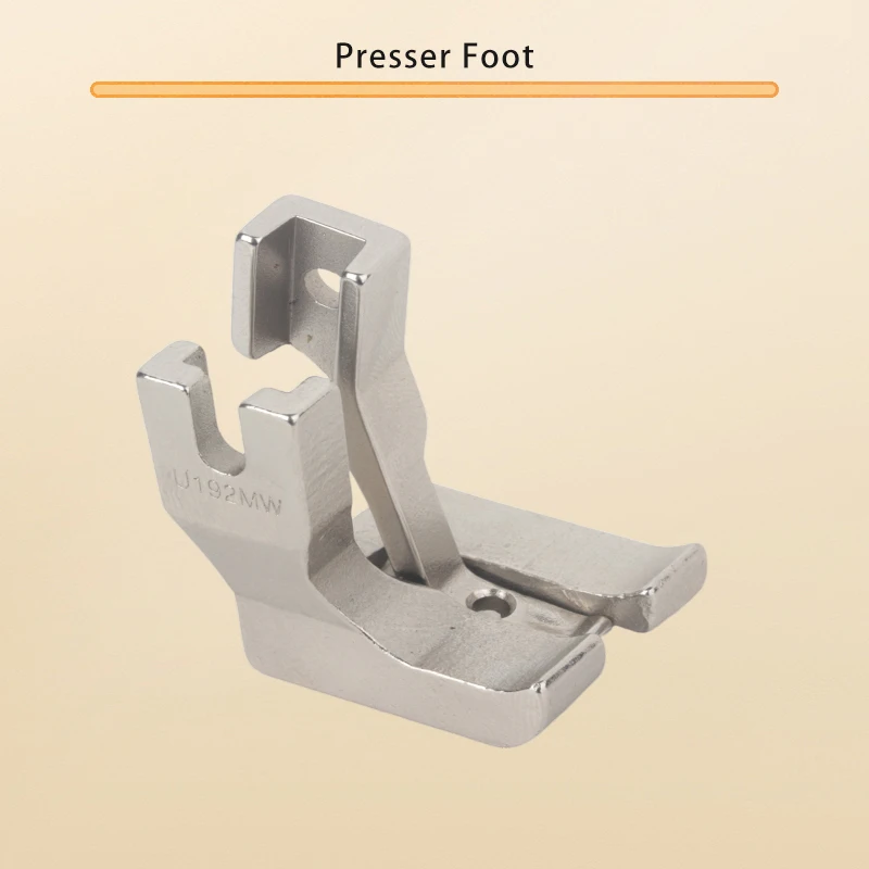 Double Piping Foot U192KW For Typical GC0302,GC0303,Highlead GC0318,Jack JK6380,Golden Wheel CS6102,Zoje ZJ0302,Aurora A-0302