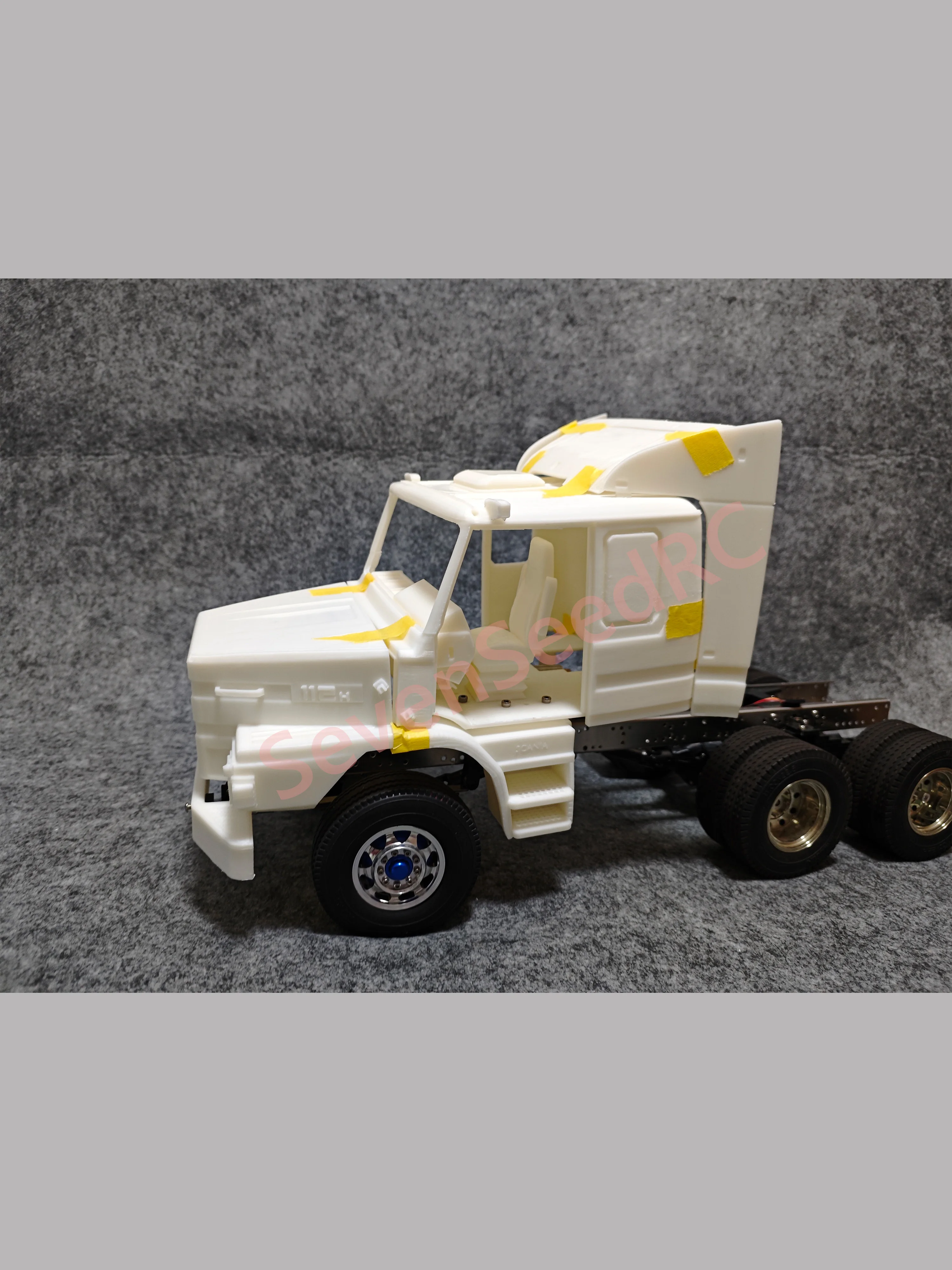 3d Print Truck Cab Kit Scania 112T 1/14 For Fmx Static Dot Model JDM-110 Tamiya Lesu Lxy Scaleclub