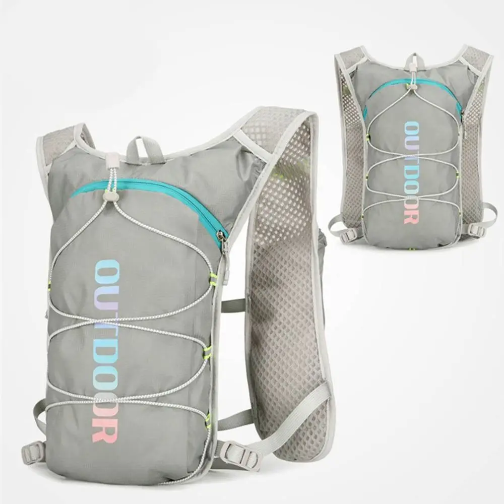 Breathable Hydration Pack Waterproof Ultra-light Running Hydration Vest Multiple Pockets Adjustable Hydration Jogging Vest