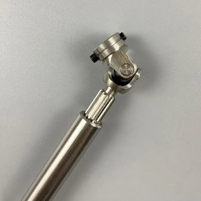 Arbre d'entraînement de Simulation en métal, échelle 1:14, 1 pièce, pour camion Tamiya RC SCANIA 770S R620 VOLVO BENZ Arocs MAN TGX, accessoires de voiture