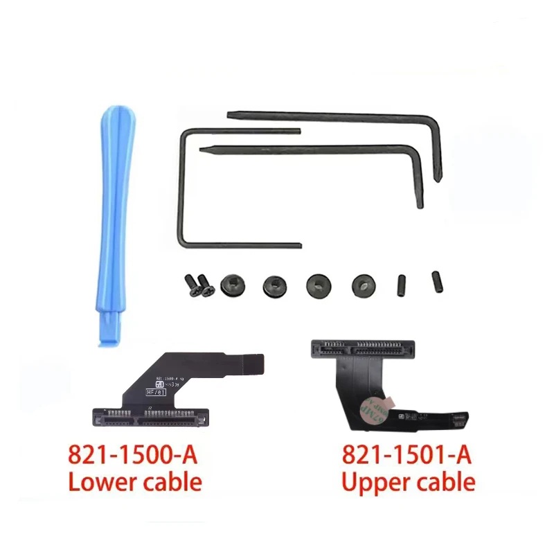 New Second Dual SSD HDD Hard Drive Flex Cable 821-1500-A 821-1501-A Set For Mac Mini A1347 2012 Year