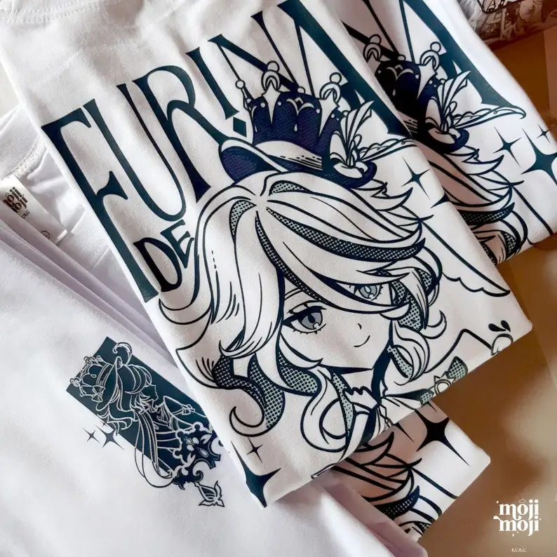 Impact Furina Shirt, Furina  Genshin Merch, Fontaine theme Merch, Gamer Shirt, Gifts Gamers, Hydro Archon, Focalors