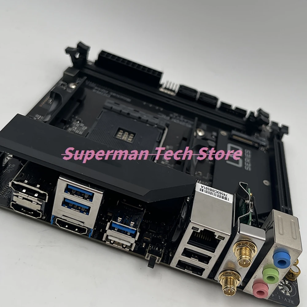 Perfect job A520I AC Mini ITX PC Motherboard WIFI 6-Phase Power Supply DDR4