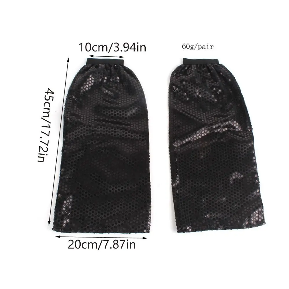 1 paar mode sprankelende pailletten beenwarmers glanzende sexy glinsterende beensokken lange sokken kniehoge beenbedekking dansfeesten