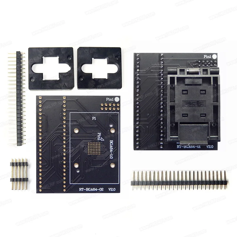EMMC Adapter Socket IC Seat RT-BGA64-01 1.0mm for RT809H Programmer