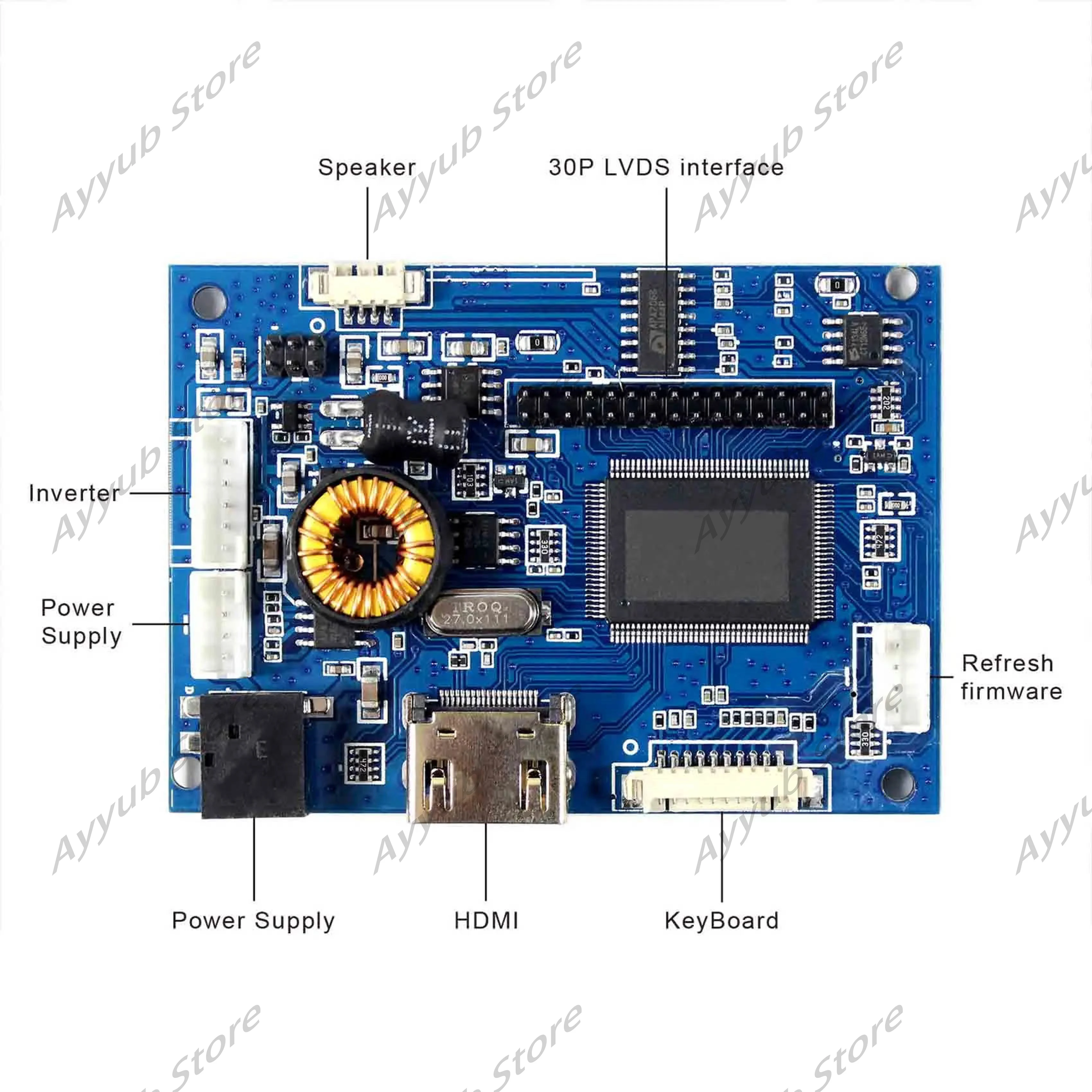 Imagem -03 - Painel de Exibição de Tela Lcd com Hdmi Placa Controladora para Interface Lvds Ltd104edzs a Mais 104 Polegadas 1024x768 4:3 Original Novo