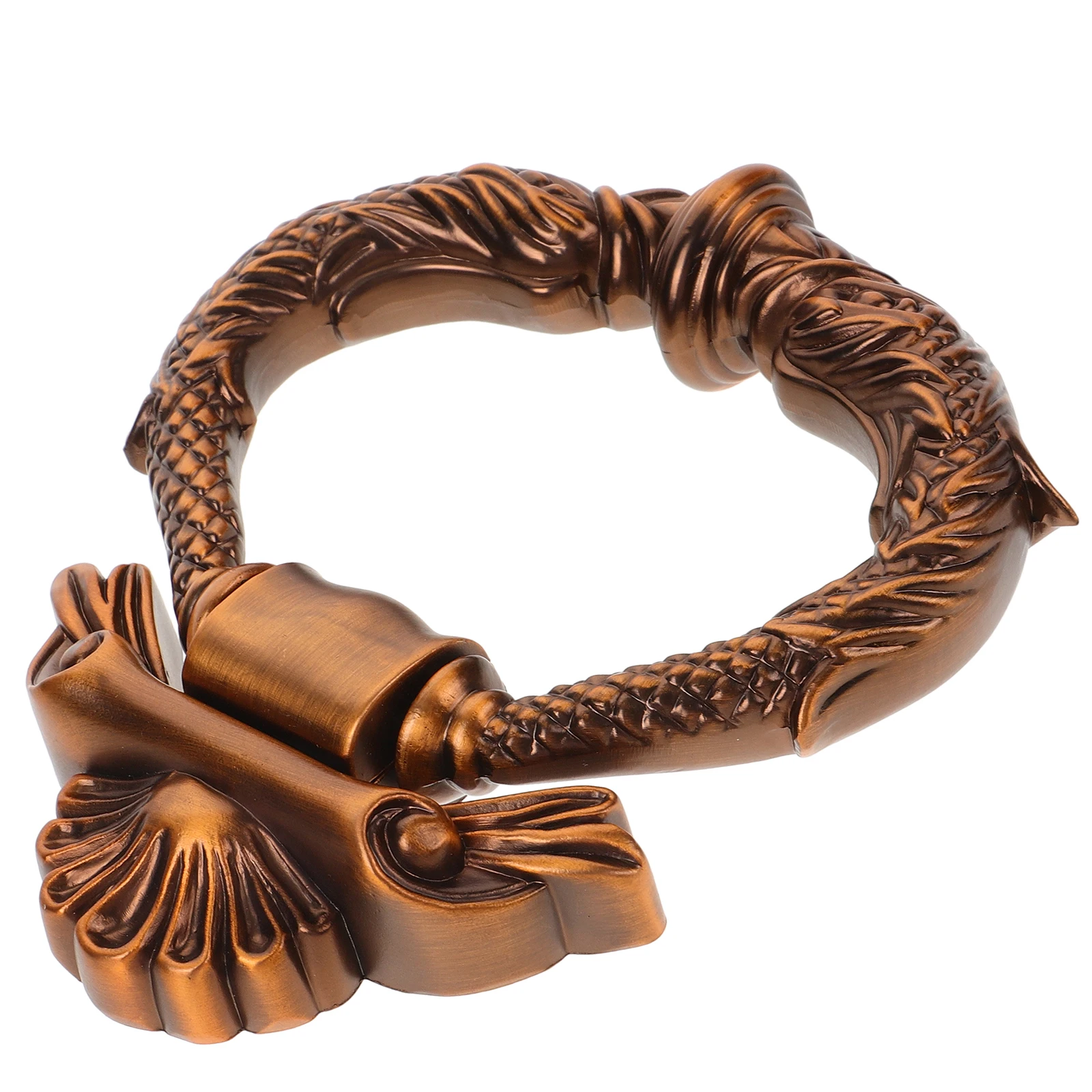 

Retro Zinc Alloy Door Knocker Durable Wear Resistant European Style Front Door Hardware Home Decoration Vintage