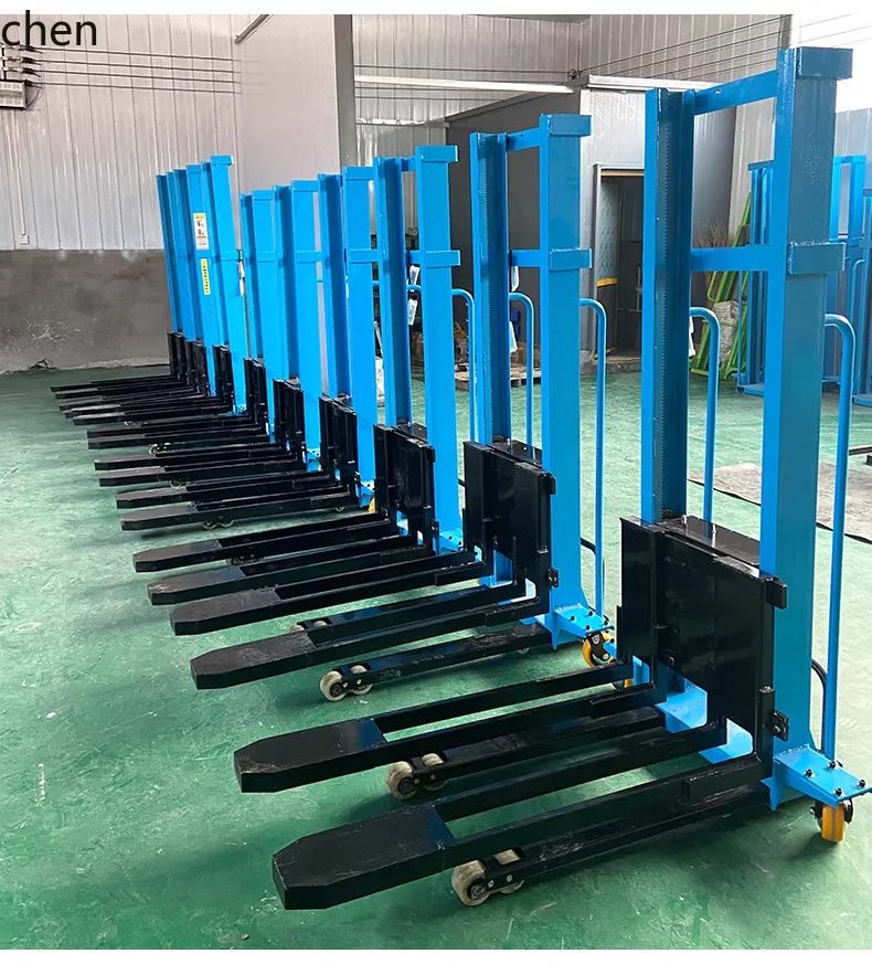 y8- electric truck forklift load one ton mobile lift hydraulic manual forklift