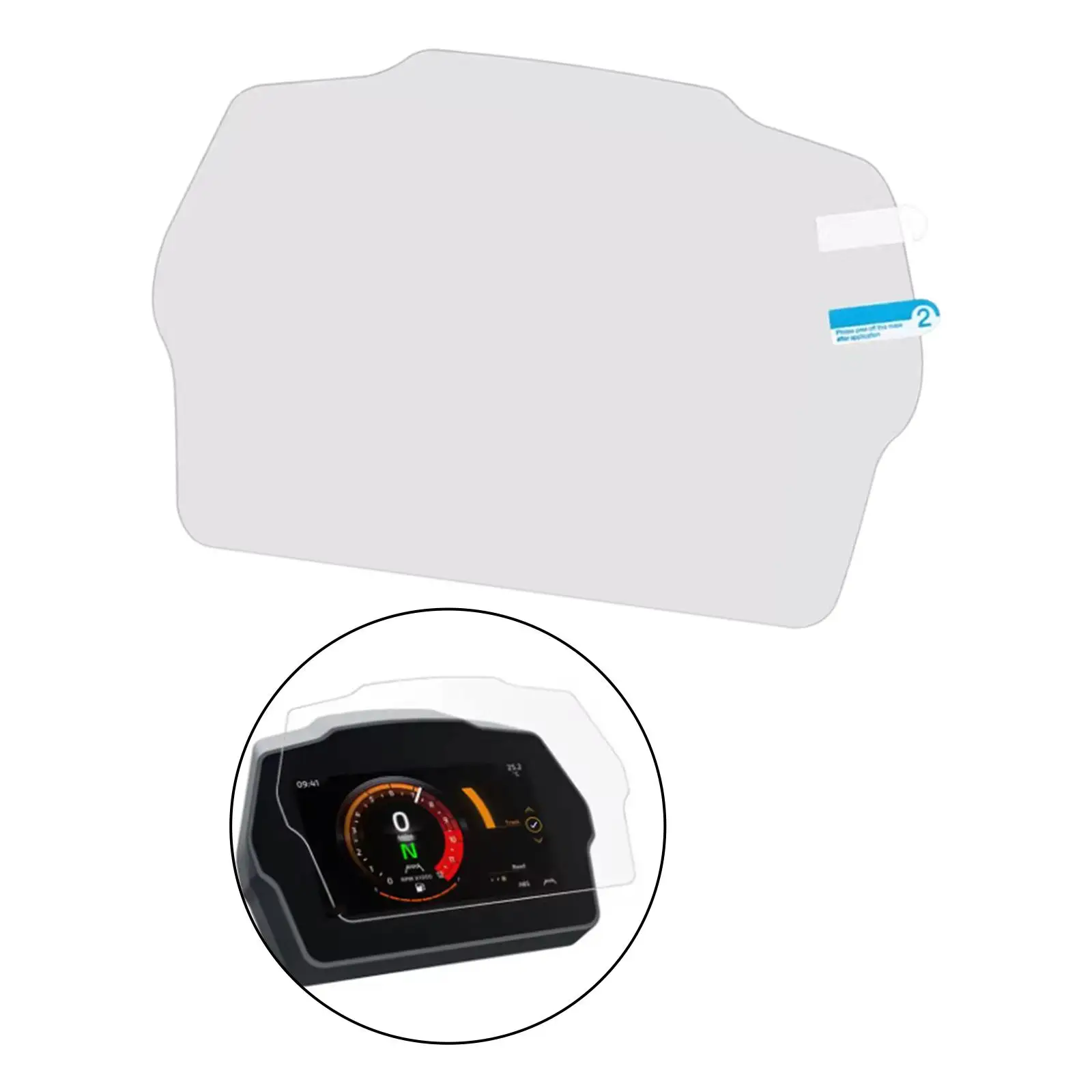 Motorrad Instrument Displayschutzfolie Displayschutzfolie Instrumentenfolie High Definition Displayschutzfolie für Speed 1200 RS