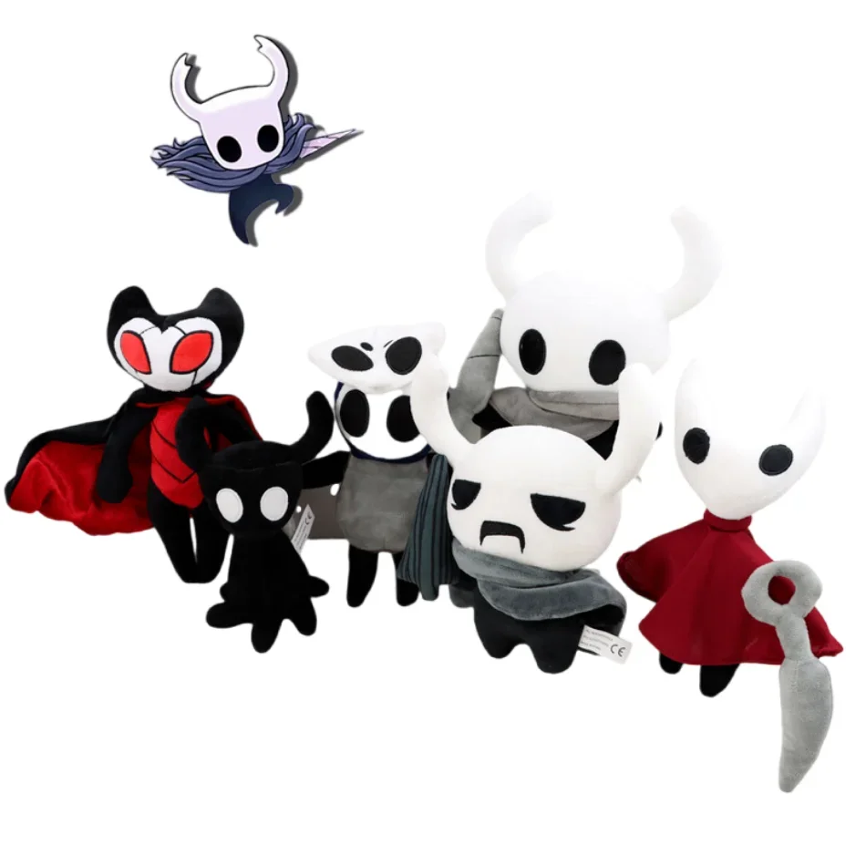 30Cm Hot Game Hollow Knight Ghost Plush Toys Zote Plush Stuffed Animals Doll Cosplay Doll  Kids Toys For Children Christmas Gift
