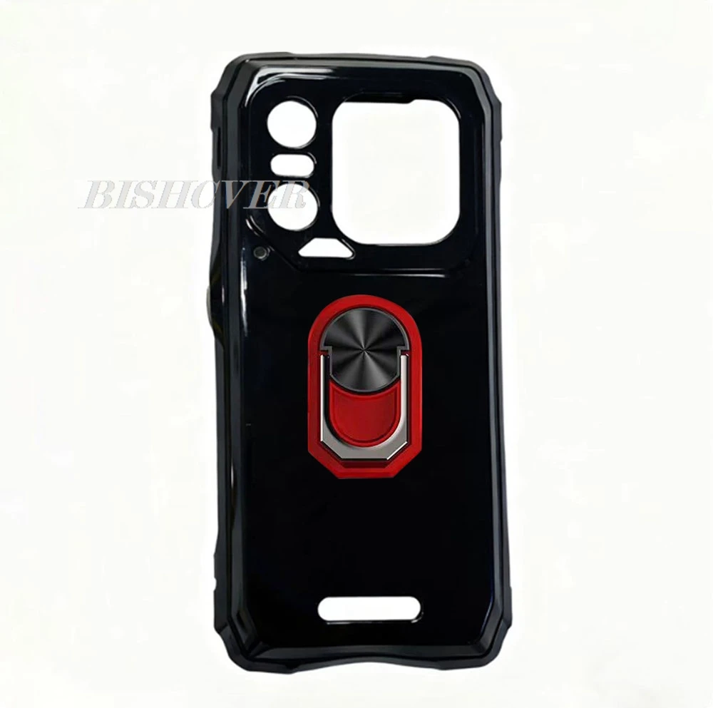 For Blackview Xplore 1 6.78" Blackview Xplore 1 Pro Xplore1 Back Ring Holder Bracket Case Smartphone TPU Soft Silicone Cover