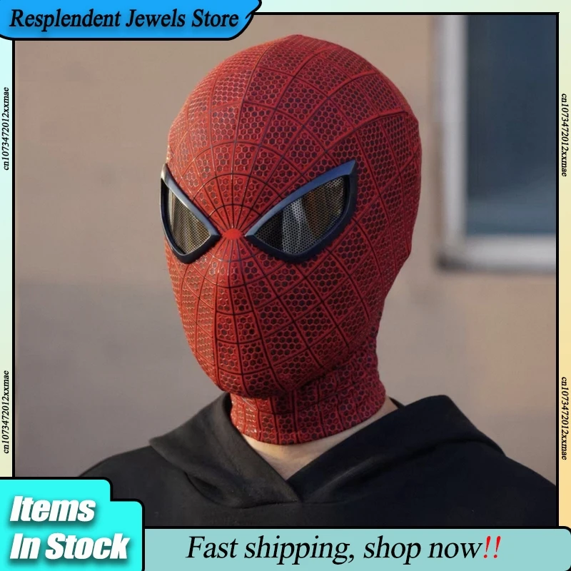 

Маска для косплея Super Spider V1 V2, высококачественная маска ручной работы, версия Человека-паука Гарфилда, версия Питера Паркера, Тоби, подарок на Хэллоуин и Рождество