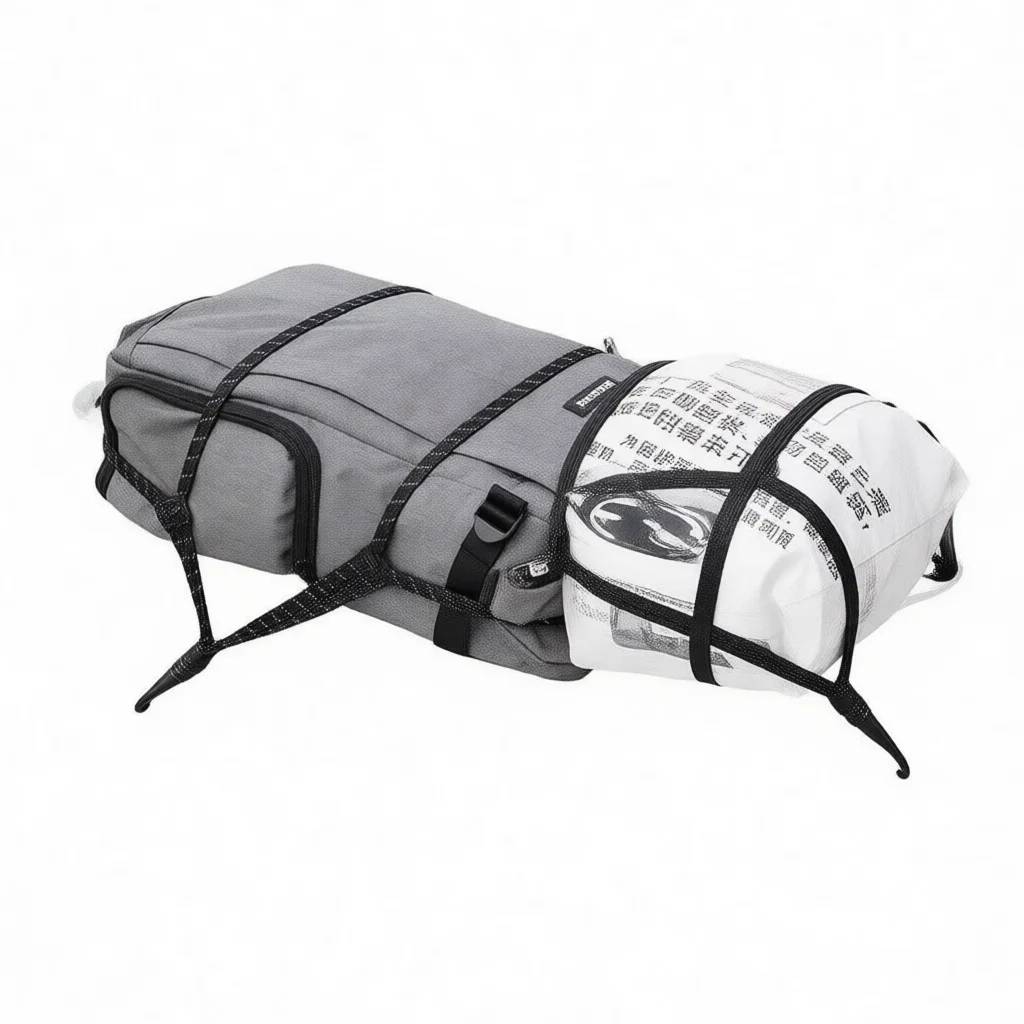Cycling Gear Essentials - Corda elastica riflettente per portabici, cinghia