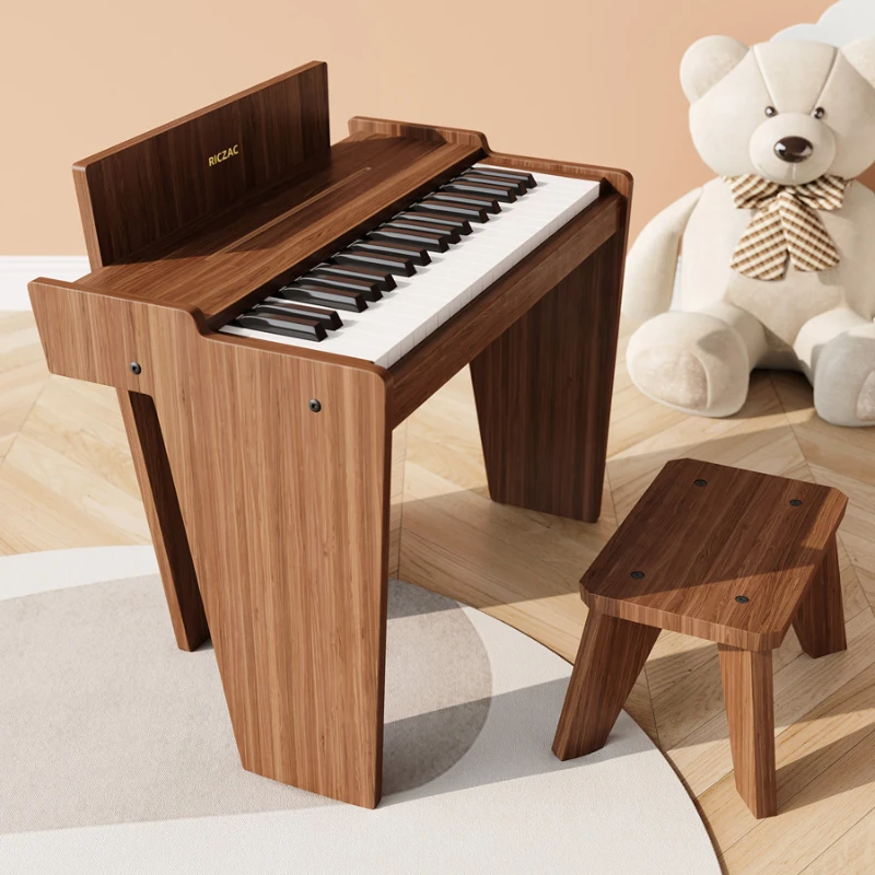 Wooden children's small piano electronic organ toy baby girl gift boy home beginner