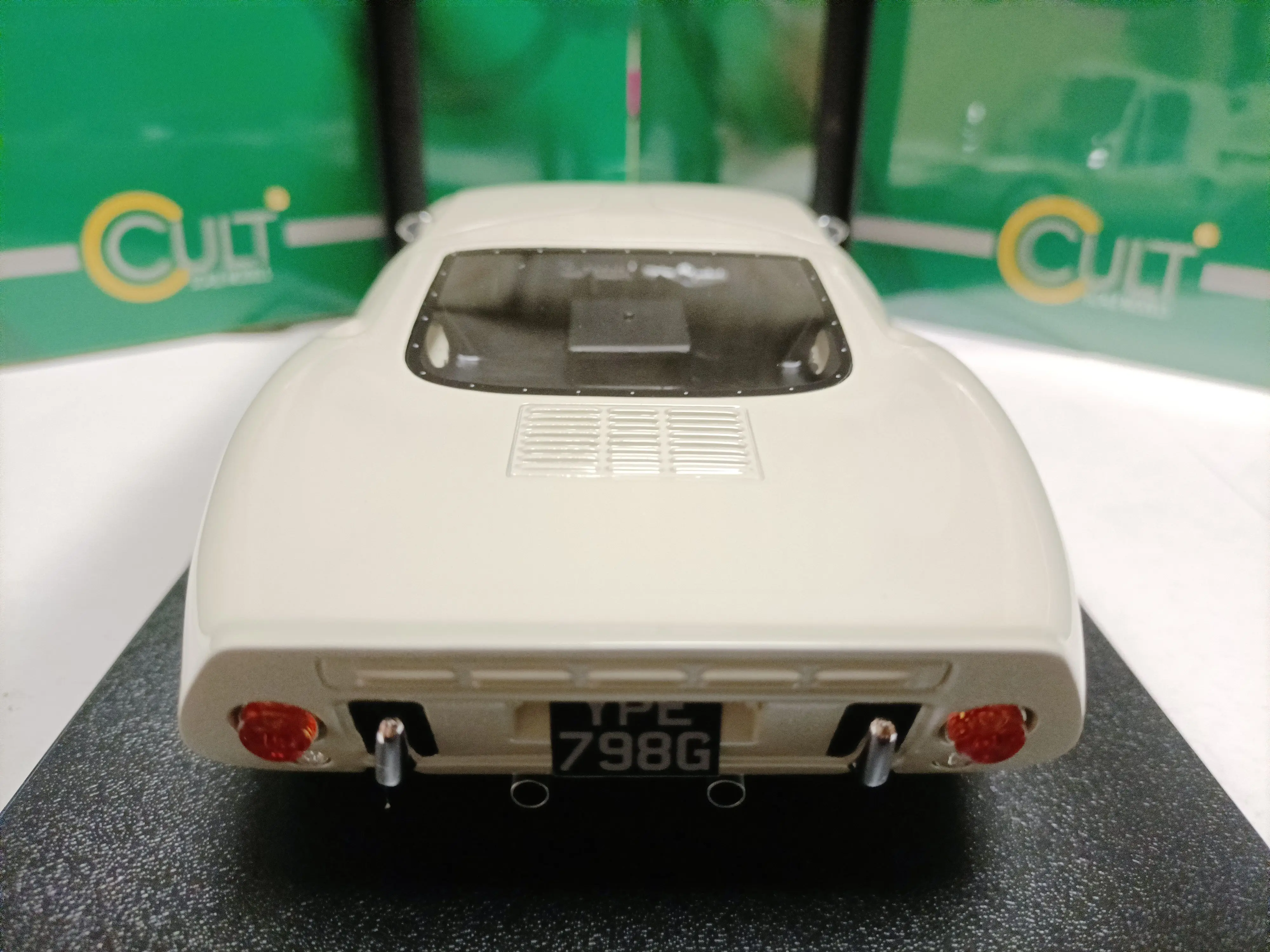 컬트 1:18 GT40 MkIII 1966 시뮬레이션 한정판 송진 금속 정적 자동차 모델 장난감 선물