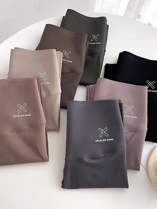 กางเกงโยคะเอวสูงสำหรับผู้หญิง กางเกงออกกำลังกายผ้าบางสำหรับใส่เป็นชั้นในหรือใส่เป็นเสื้อคลุมสำหรับฤดูร้อน กระชับรูปร่าง ยกกระชับสะโพก แบบเก้าส่วน...