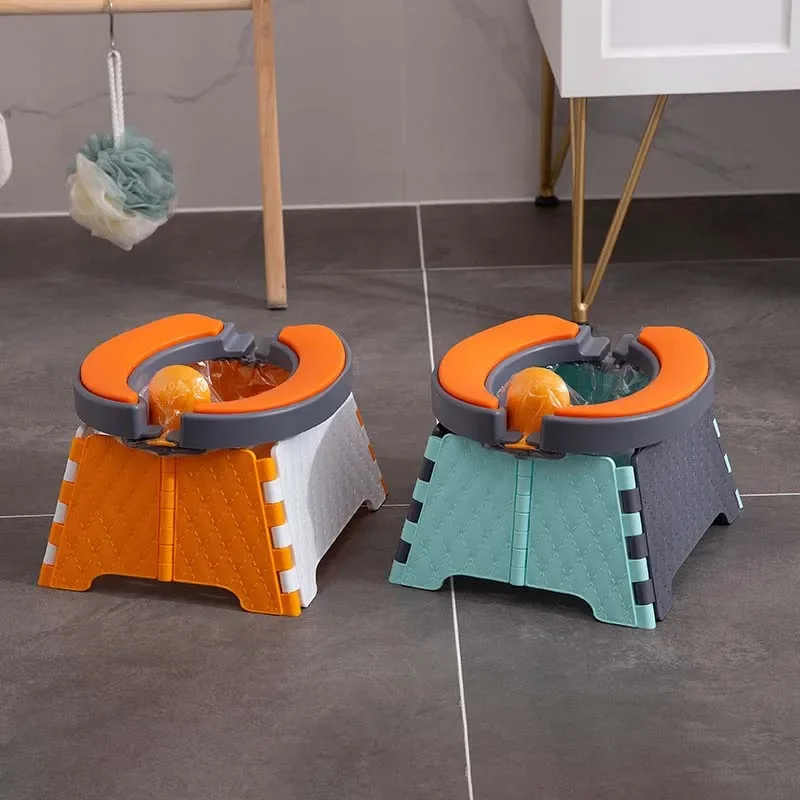 Baby Toilet Pot Baby Potty Training Seat Folding Car Travel  Portable Potty Child Toilet Bowl Children WC Reducer Child Urinal