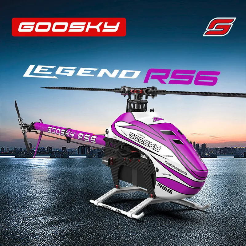 Goosky Rs6-600 Class Model Aircraft 3d Stunt Remote Control Helicopter Without Propeller Blades Or Electrical Equipment