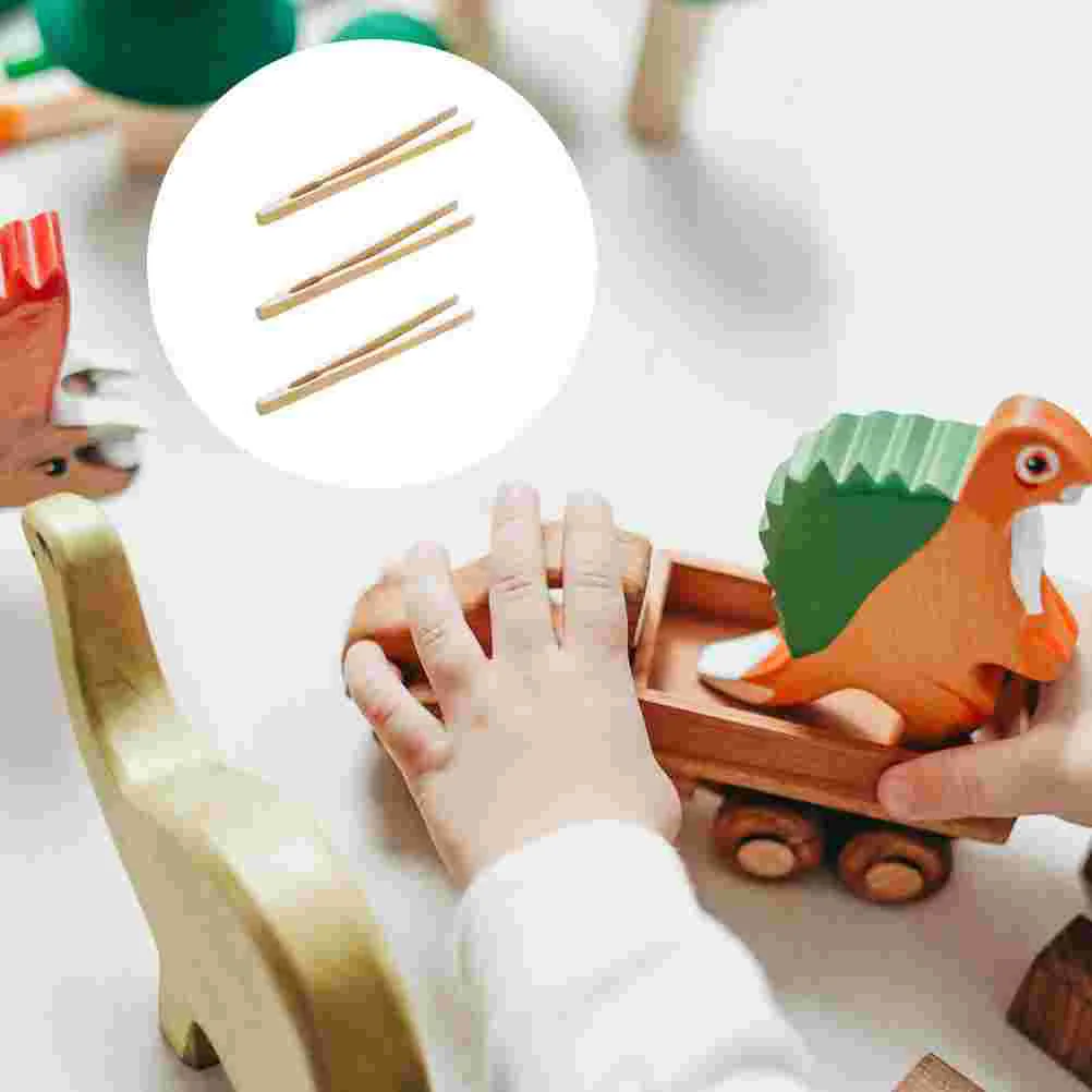 Pinzas Montessori para enseñanza, juguetes educativos de madera, juguetes divertidos para niños, 3 uds.