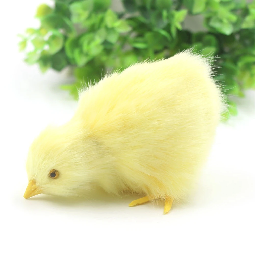 Christmas Realistic Early Education Cognition Kids Birthday Gift Easter Chicken Model Plush Toy Simulation Chick Animal Doll