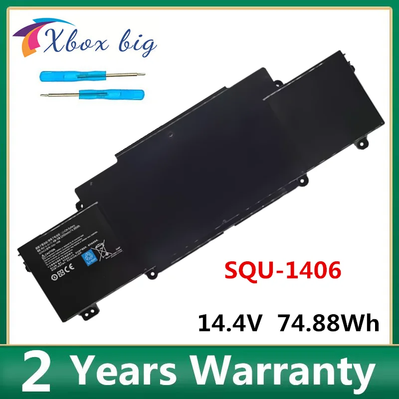 SQU-1406 Laptop Battery For ThundeRobot 911 911-S1 S2/A/B/C/D/E/G S3 S5A S5T S6 T1 T2 T5 M1/2/3/4/5/6 F1 911GT-Y1/Y2/Y