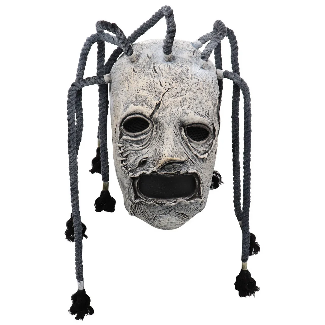 2024 New Movie Theme Mask Nameless Ghoul Live Knot Band Latex Mask Makeup Ball Halloween Live Knot Mask