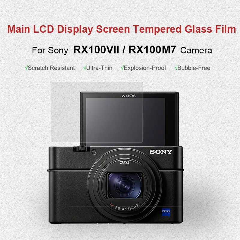 

Screen Protector for Sony RX100M7 RX100 Mark7 Screen Protection Film, Anti-reflective and Shock-absorbing Protector Film