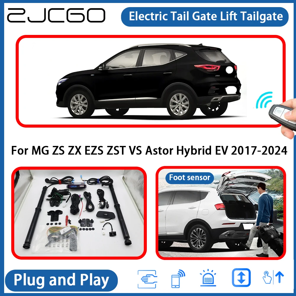 

for MG ZS ZX EZS ZST VS Astor Hybrid EV 2017-2024 Powered Tailgate Power Liftgate Electric Tail Gate Lift Assisting System