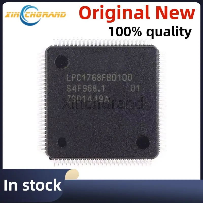 

LPC1768FBD100 New Original 32-bit microcontroller CORTEX M3 LQFP-100