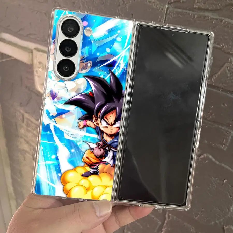 حافظة لهاتف سامسونج جالاكسي ZFold3 ZFold6 Z Fold 7 6 5 4 3 ZFold4 ZFold7 ZFold5 غطاء هاتف ناعم شفاف #2