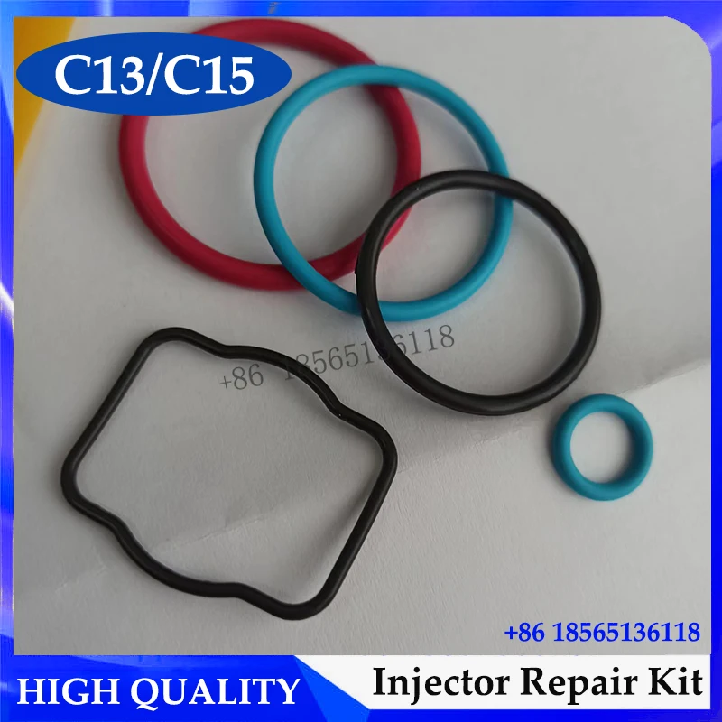 

Excavator 248-1394 Injector Repair Kit C13 C15 Engine Injector Repair Kit for Caterpillar C13/C15 Fuel Injector Seal Repair Kit