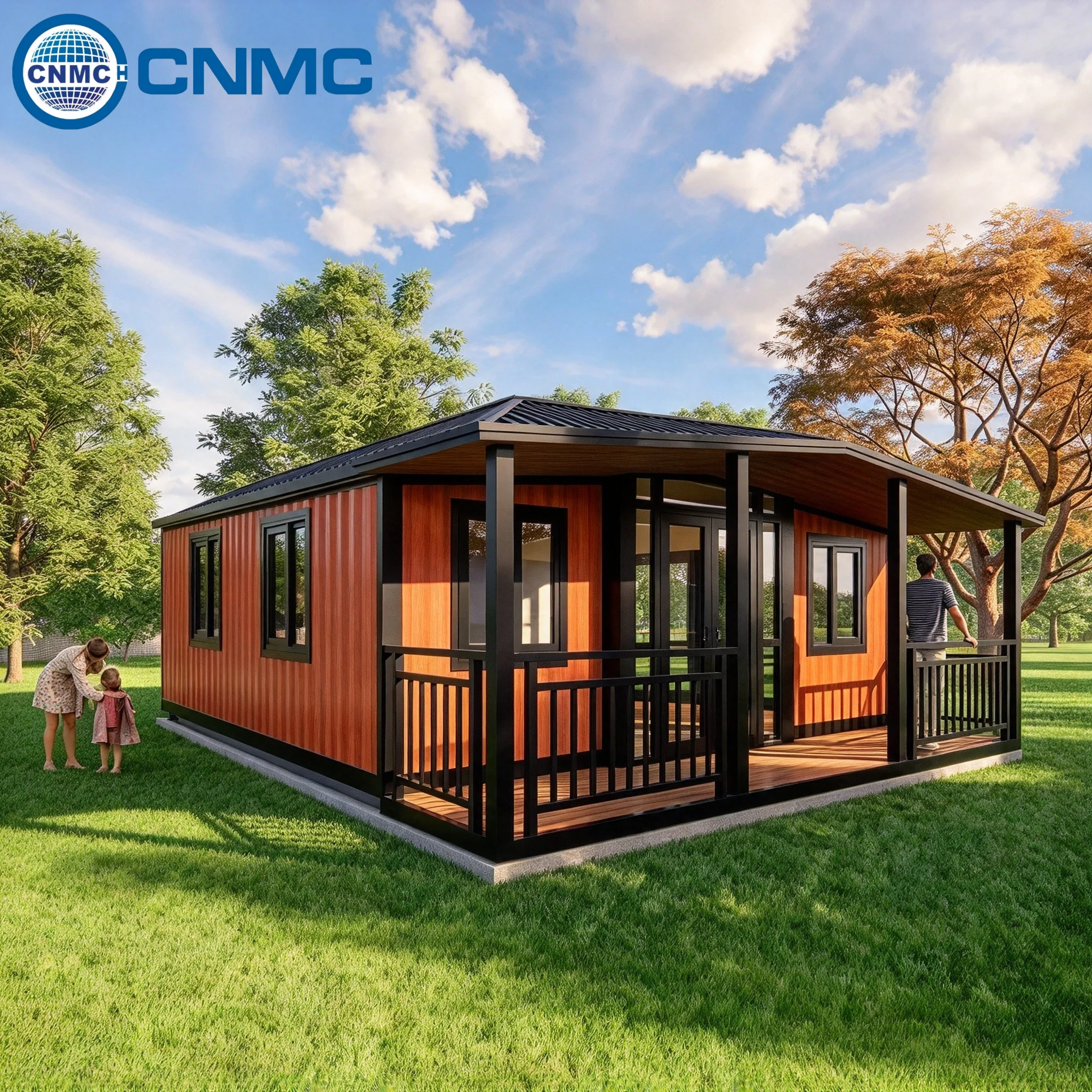 20Ft Expandable Foldable Container House Waterproof Wall Panel Robust Steel Base For Outdoor Site Living Unit Room