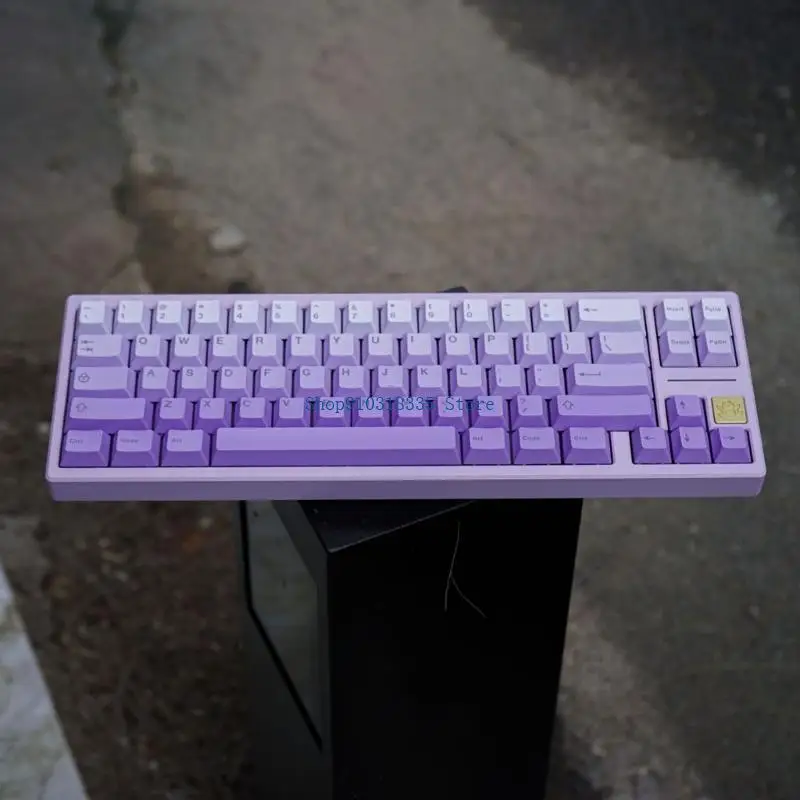 Farbige Tastenkappen, wärmesublimiert, für 125 Stück Ersatz für mechanische Tastatur-Tastenkappen