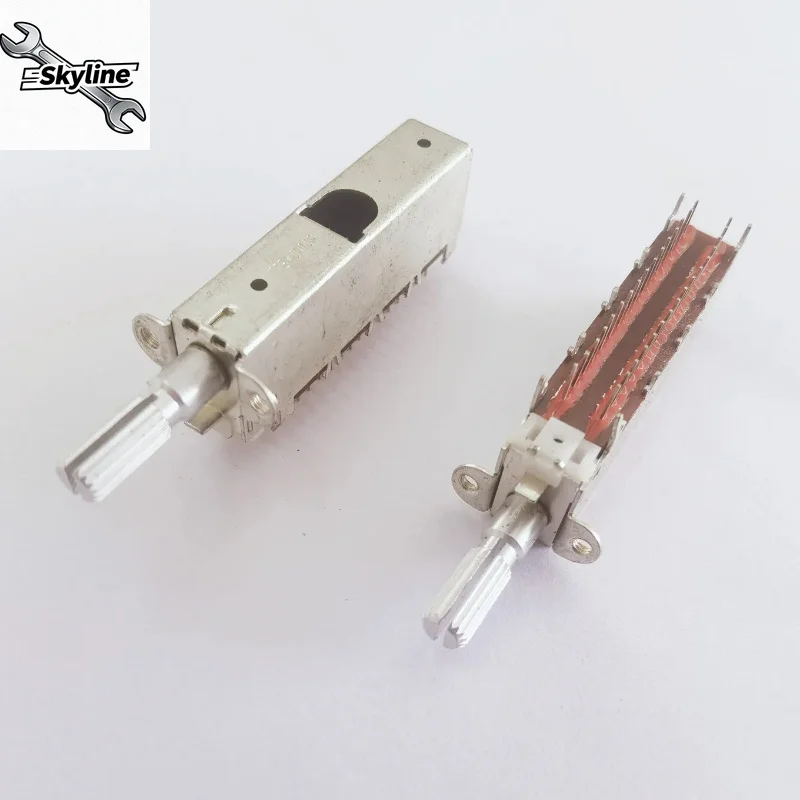 band switch 32pin rotate 5-times 6gear shaft handle length 20MM double row 2*16 shift switch