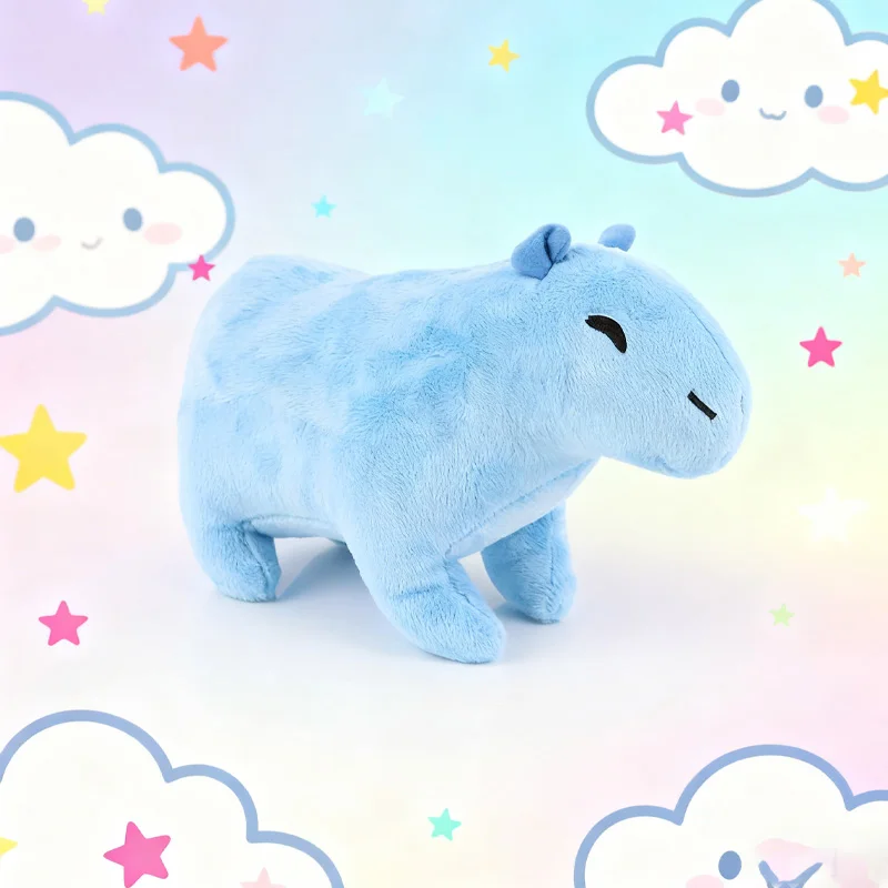 Kawaii كابيبارا ألعاب من القطيفة رائعة غرفة نوم الحلي لطيف تحصيل الزينة دمى الحيوانات واقعية هدية عيد ميلاد لfrye #4