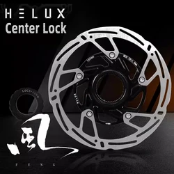 HELUX Bicycle Disc Brake Rotor 140mm 160mm Hydraulic Brake  High Strength Stainless Steel MTB Rotor Bike Part ULT center Lock