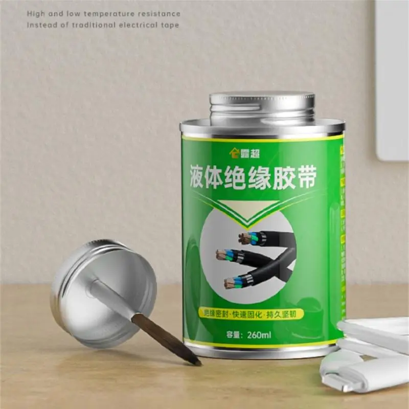 Liquid Electrical Tape Waterproof Insulating Tape Repair Electrical Wire Cable Liquid Insulation Paste Fix Line Glue