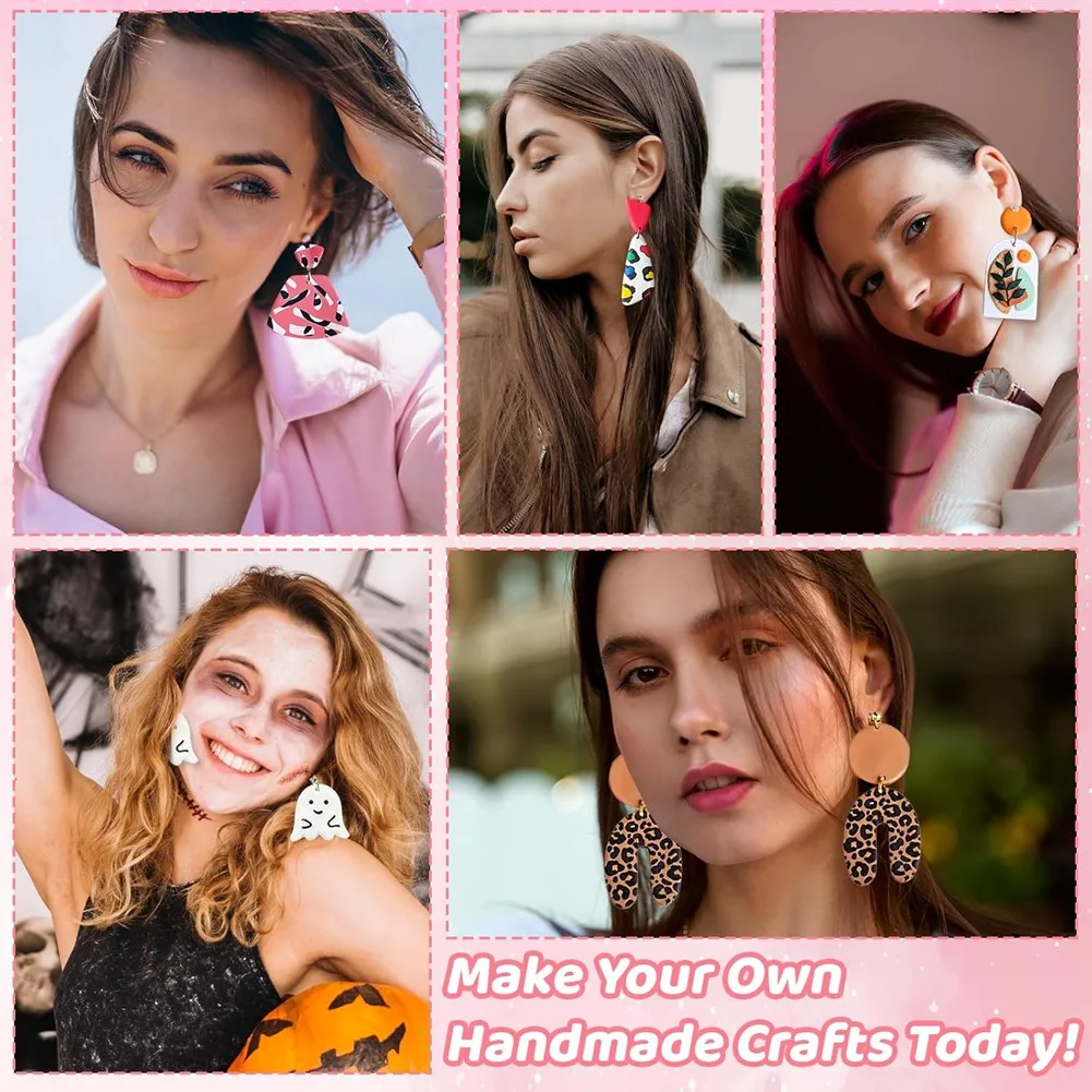 

Для ювелирных изделий, формочки для печенья своими руками-41 шт. Хэллоуин для ювелирных изделий, серег, фрезы для осенней тыквы, полимерной глины