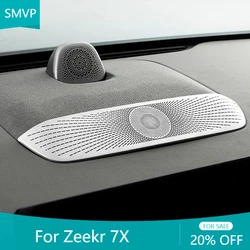 Car Styling Metal Central Control Air Outlet Protective Cover Decoration Interior Modified Accessories For Zeekr 7X 2024 2025