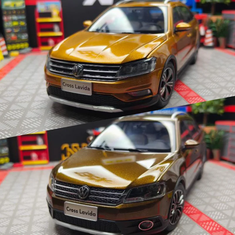 Diecast 1:18 Scale SAIC VW Lavida Original Factory Full Door Alloy Car Model Collectible Toy Gift Souvenir Display Ornament