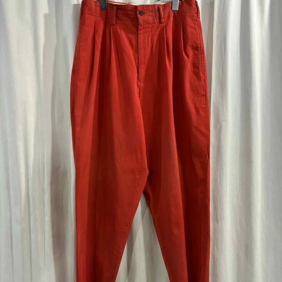 TOP-YAMAMOTO ® Commuting Style Red Pleated Business Pants for Women - Versatile Casual Harem Pants