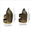 2PCS Bronze color