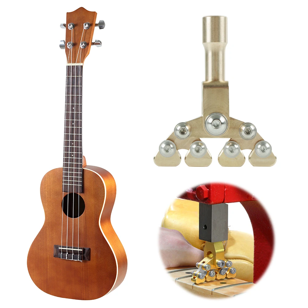 Гитарный фрактальный ладовый пресс, инструмент для ремонта мастеров, фрактальный толкатель для гитары, различные струнные инструменты для электроакустической гитары